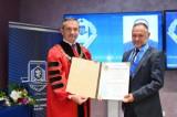 The Rector of MU-Varna Conferred the “Blue Ribbon Badge of Honour” Award for 2024 at a Solemn Ceremony 